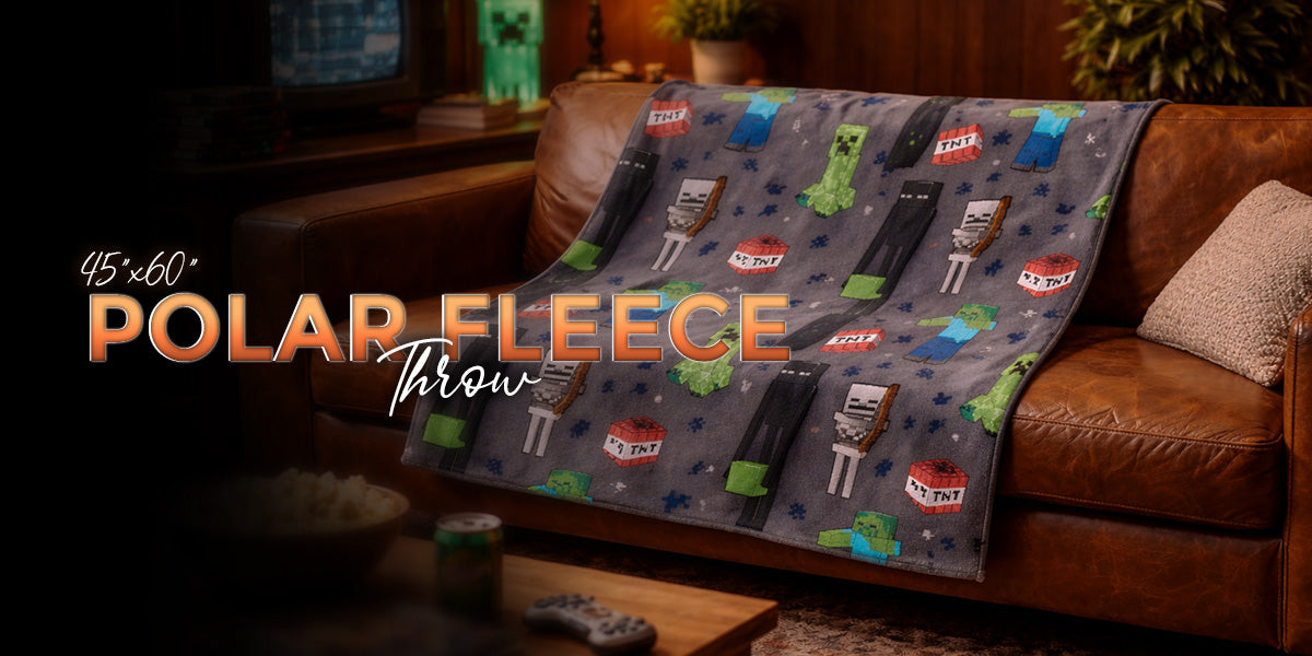 5”X60” POLAR FLEECE THROW-(SOLID PACKING: 20 ITEMS IN A CASE)