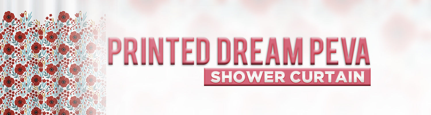 Printed Dream Peva Shower Curtain