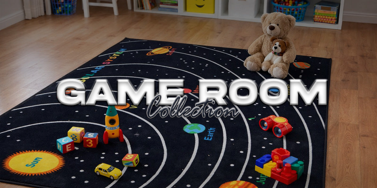 GAME ROOM AREA RUG COLLECTION