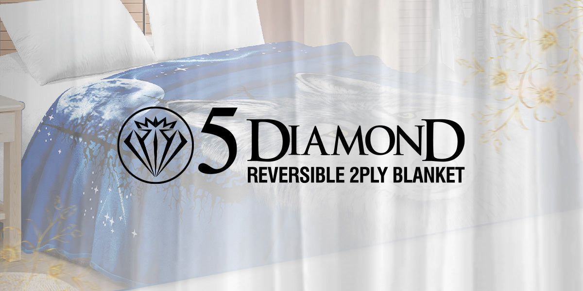 5 DIAMOND 2 PLY RACHELLE BLANKET