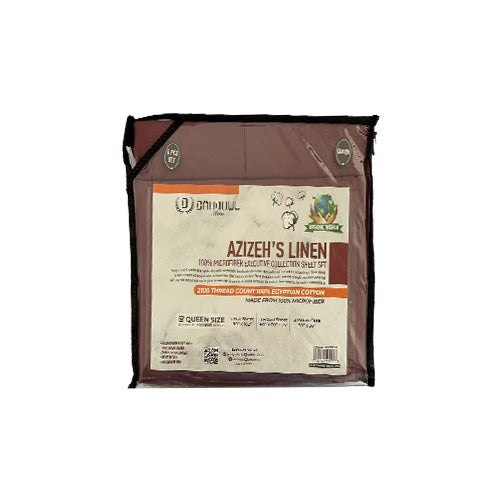 Sábana de 4 piezas colección Azizeh serie 2100