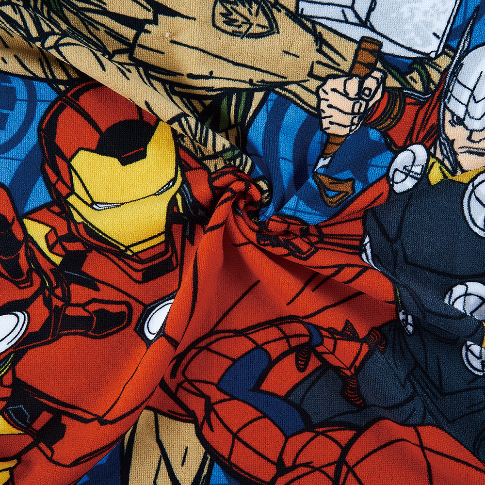 "Universal Team" Avengers 27"x54" Marvel Beach Towel - Solid Packing (24 Items in a Case)