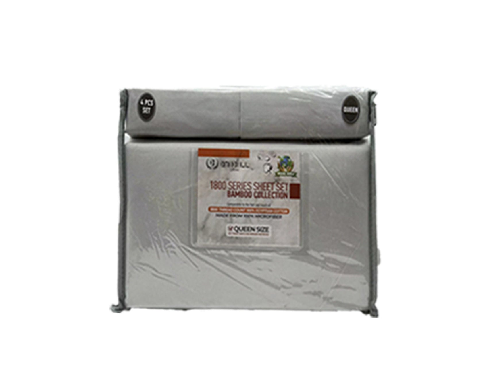 4 PIECE BAMBOO 1800 SOLID COLORS BED SHEET DESIGNS–(ASSORTED CASE PACK 10 SHEETS PER CASE)