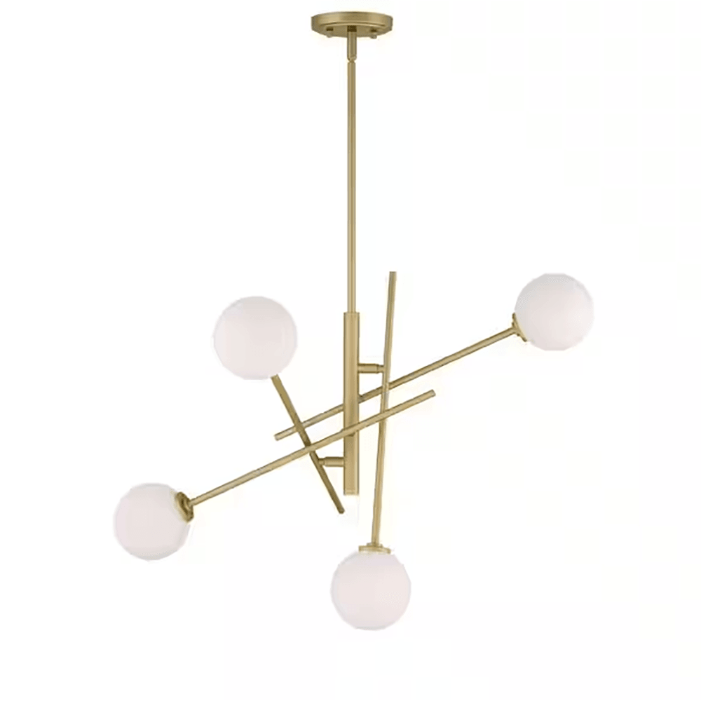 Brescia 4-Light Brass Dust Sputnik Chandelier - Dahdoul Online