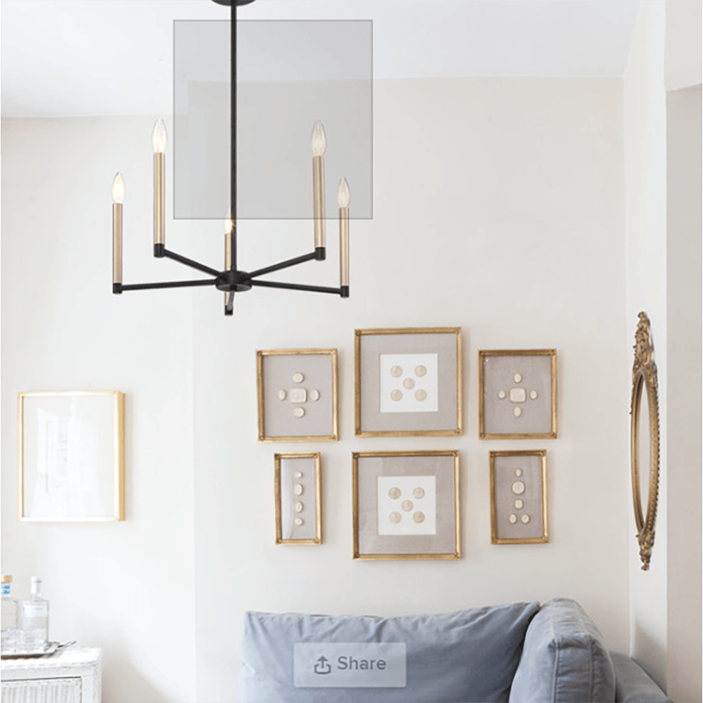 Farmhouse Vintage 5-Light Chandelier - Dahdoul Online
