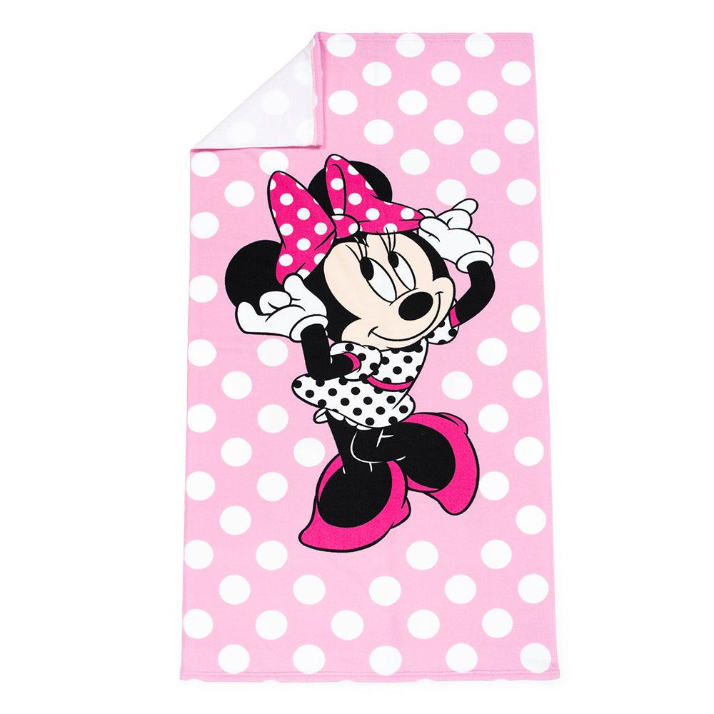 "2 Cute" Minnie 27"x54" Disney Beach Towel - Dahdoul Online