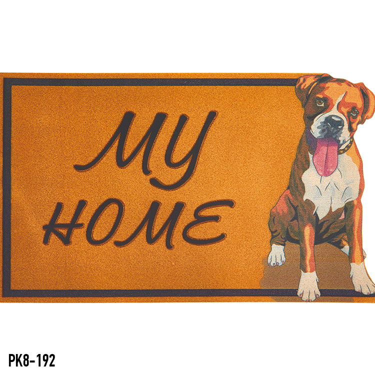 "ANIMAL HOUSE" LASER DIGITAL RUBBER MATS-(ASSORTED CASE PACK 12 ITEMS PER CASE)