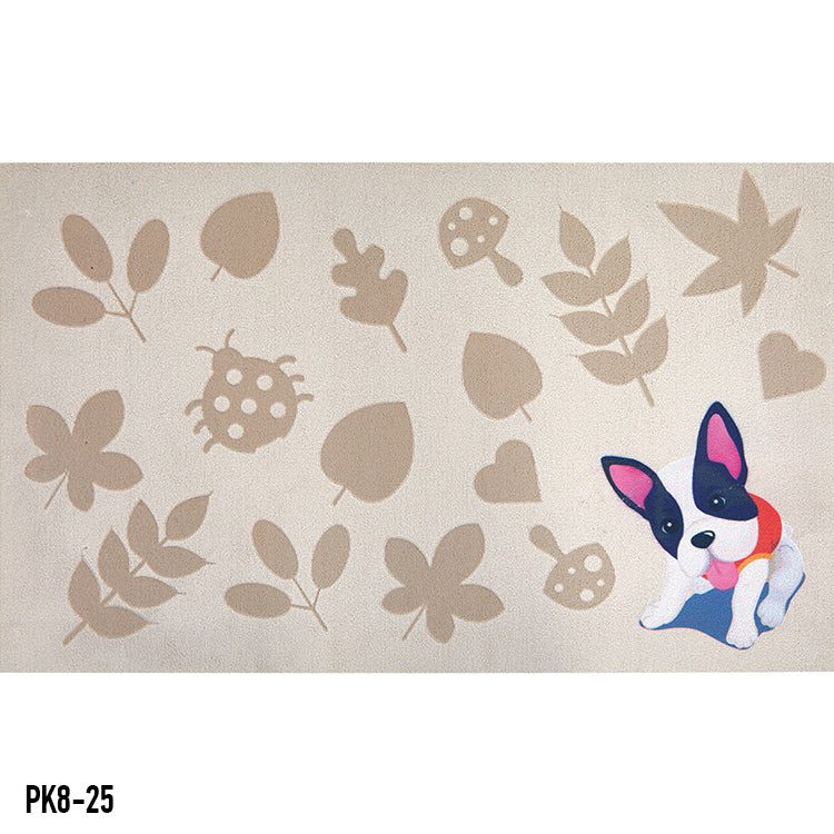 "ANIMAL HOUSE" LASER DIGITAL RUBBER MATS-(ASSORTED CASE PACK 12 ITEMS PER CASE)