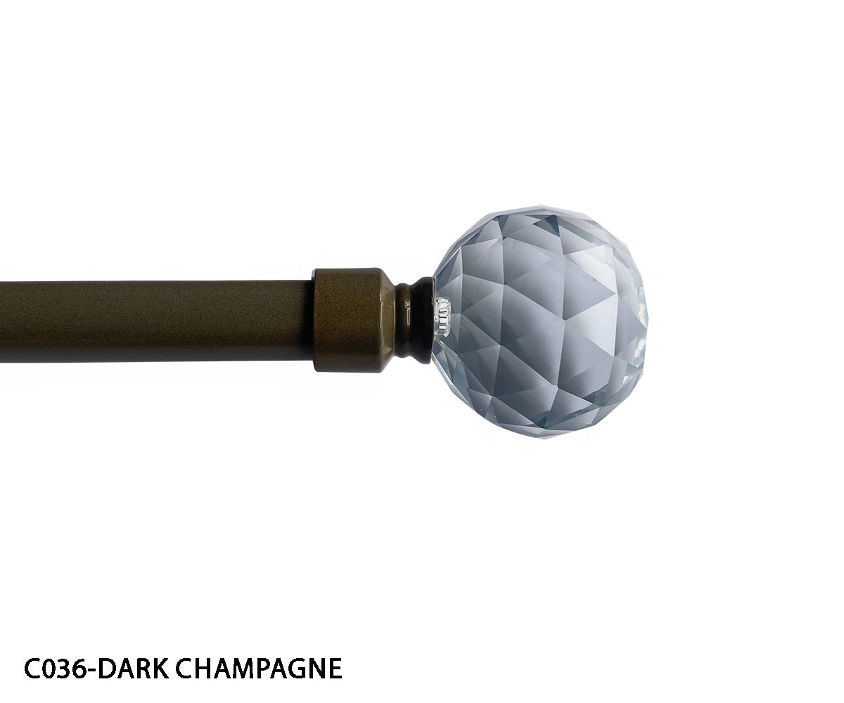 CURTAIN RODS C036-(ASSORTED CASE PACK 12 CURTAIN RODS PER CASE)