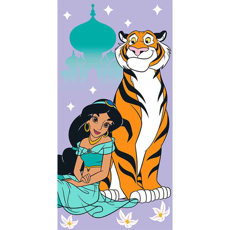 Toalla de playa Disney "Besties Forever" Aladdin 27"x54"