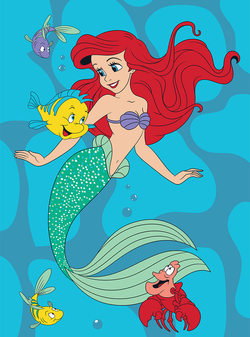 Manta Rachelle de Disney de la Sirenita gemela "Sunkissed"