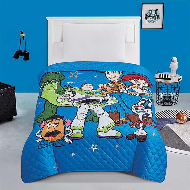 "Fairgrounds Stars" Toy Story Twin/Full Disney Bedspread