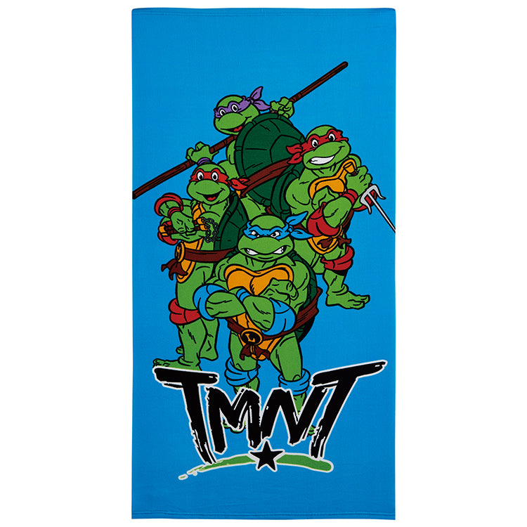 "Poses" TMNT 27"x54" Nickelodeon Beach Towel