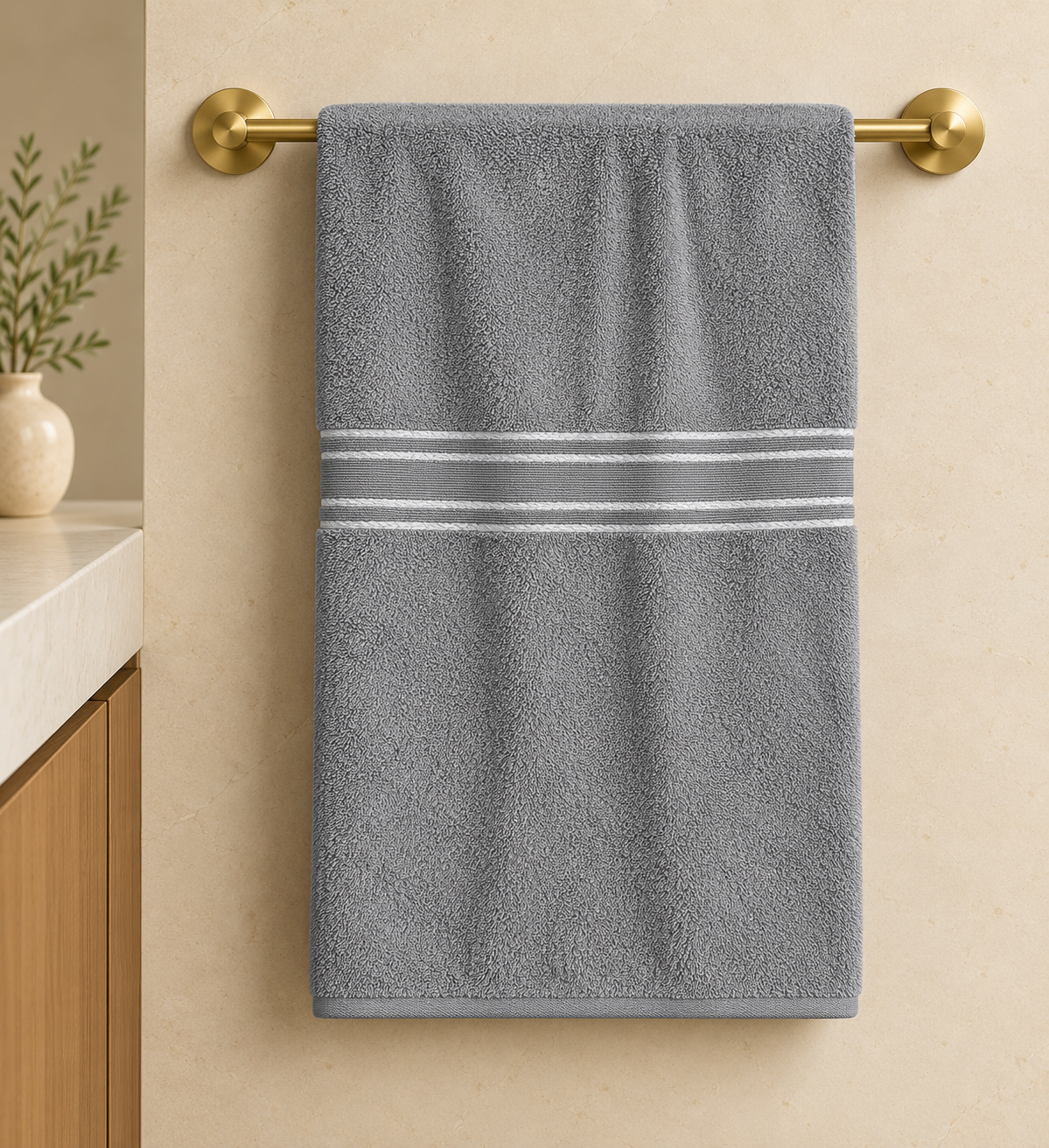 OVERSIZED BATH TOWEL 33" x 60" – (ASSORTED PACKING 24 TOWELS PER CASE)