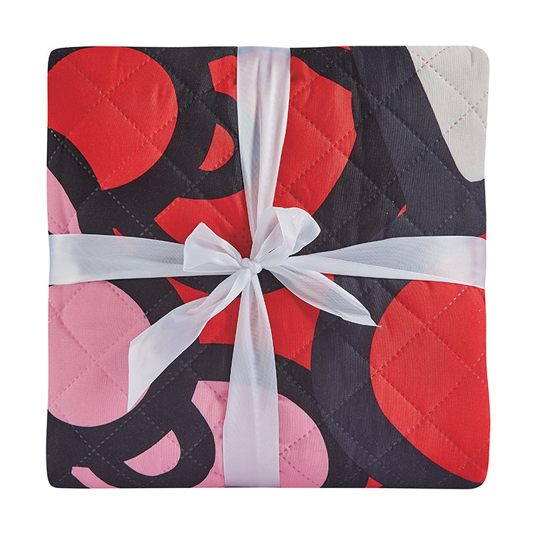 World of Bows" Hello Kitty Twin/Full Sanrio Bedspread - Solid Packing (12 Items in a Case)