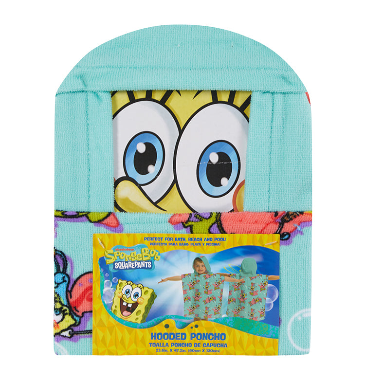 Poncho para piscina, baño, playa y playa con capucha de 23,6" x 47,2" - Dinos Navy