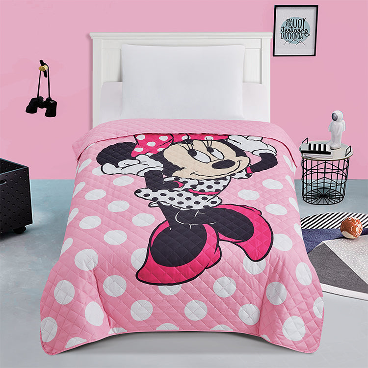 "2 Cute" Minnie Twin/Full Disney Bedspread