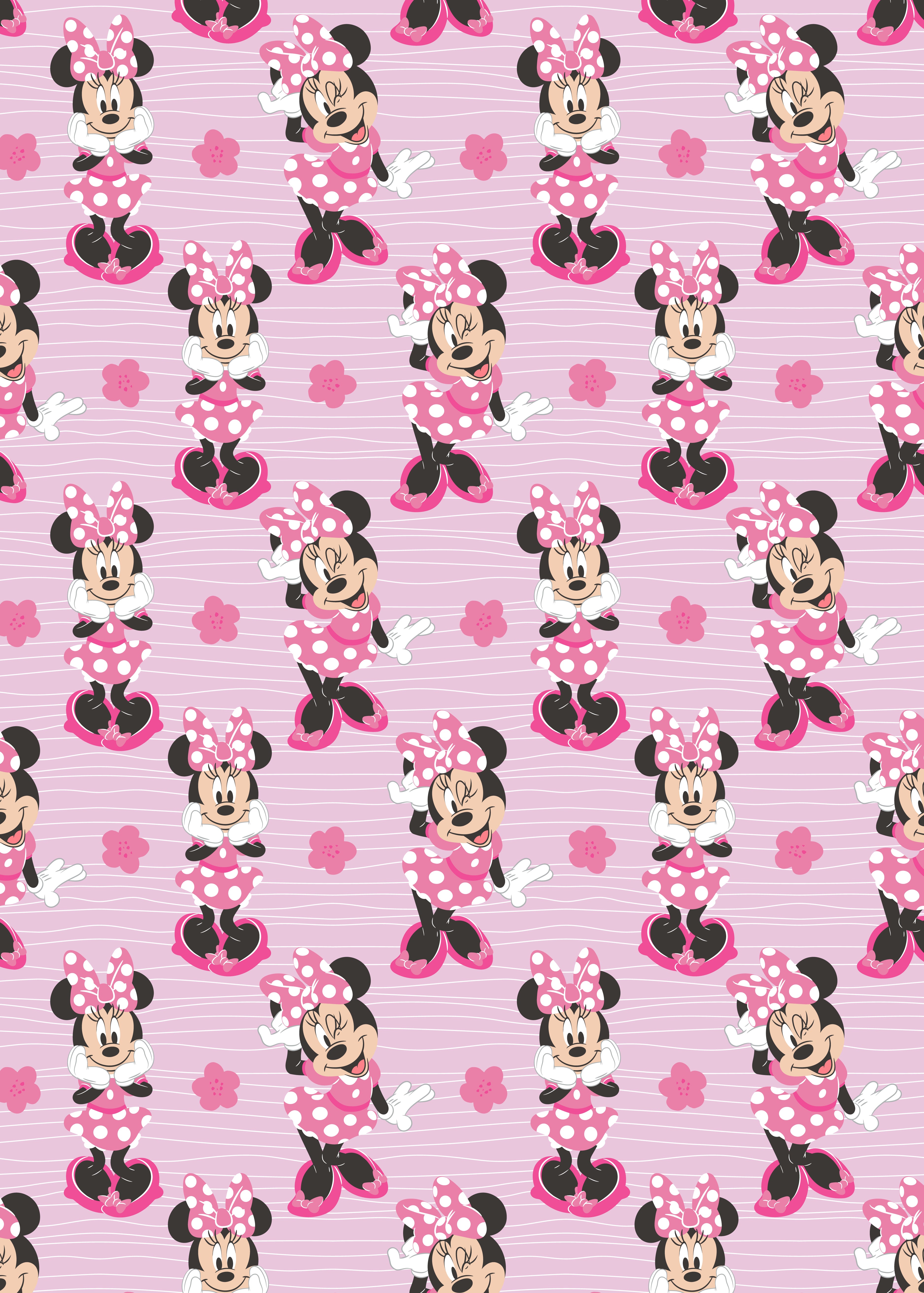 Minnie "Minnie Thumbs up" Twin Flannel Rotary Blanket