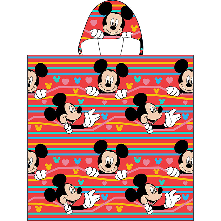 Poncho para piscina, baño, playa y playa con capucha de 23,6" x 47,2" - Dinos Navy