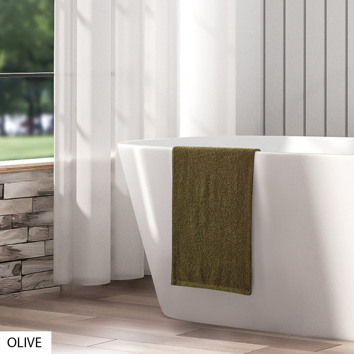 REGULAR BATH TOWEL 25" x 51"- (ASSORTED CASE PACK 48 TOWELS PER CASE)