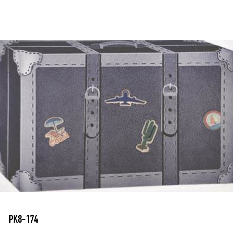 "FACINATING HOME" LASER DIGITAL RUBBER MATS-(ASSORTED CASE PACK 12 ITEMS PER CASE)