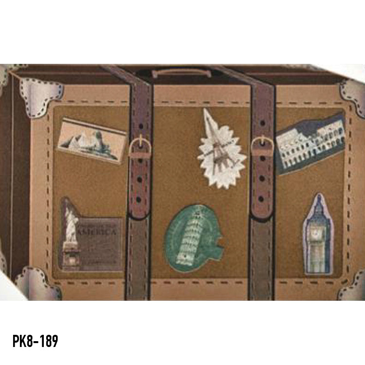 "FACINATING HOME" LASER DIGITAL RUBBER MATS-(ASSORTED CASE PACK 12 ITEMS PER CASE)