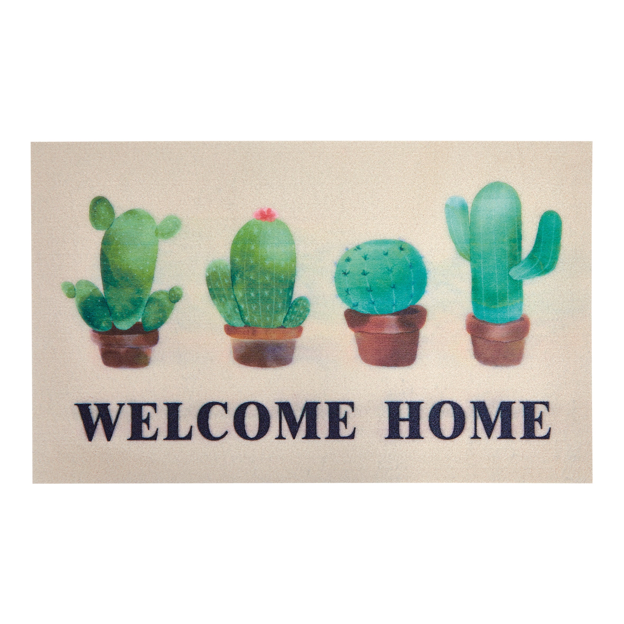 "Welcome/Home" Laser Digital Assort. Rubber Mats - PK8-37