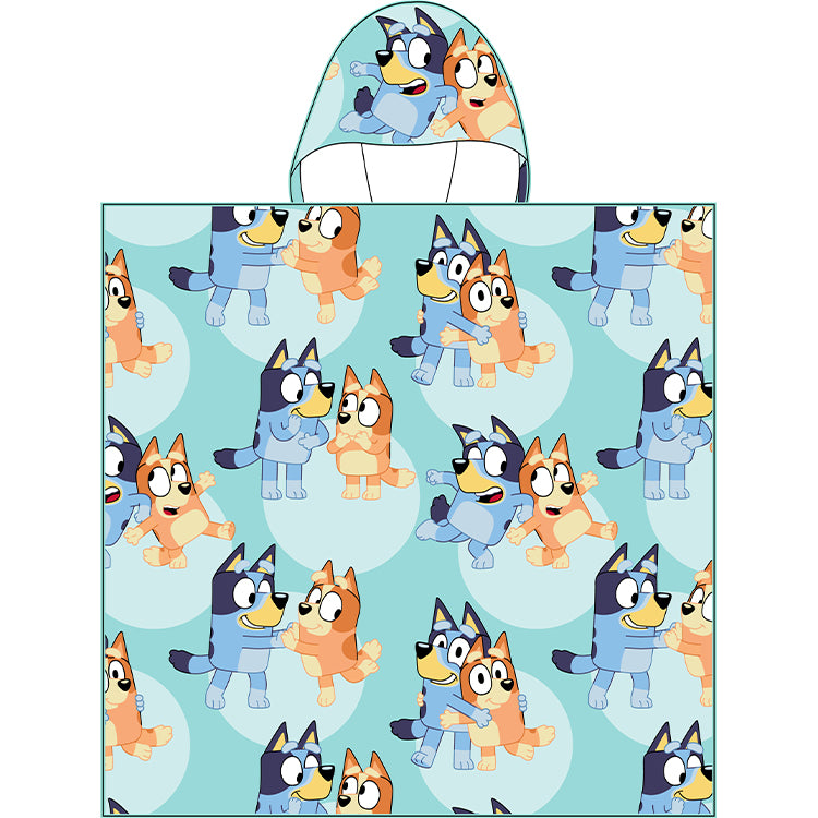 Poncho para piscina, baño, playa y playa con capucha de 23,6" x 47,2" - Dinos Navy