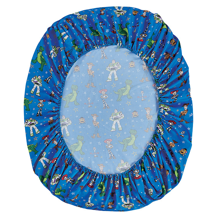 3 PIECE TWIN BEDSHEET SET "CHARACTERS & STARS" TOY STORY-(SOLID PACKING: 08 ITEMS IN A CASE)