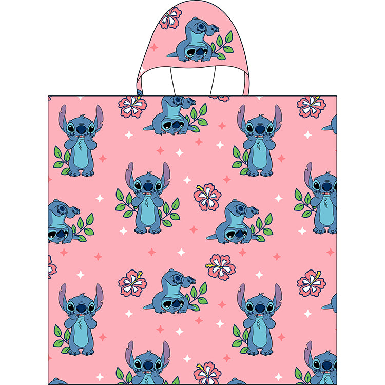 Poncho para piscina, baño, playa y playa con capucha de 23,6" x 47,2" - Dinos Navy
