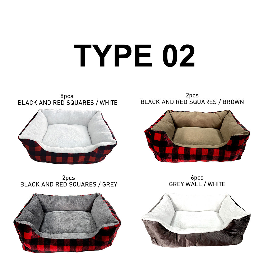BED OF PET 28"x22"x10"–(ASSORTED CASE PACK 18 PET OF BED PER-CASE)