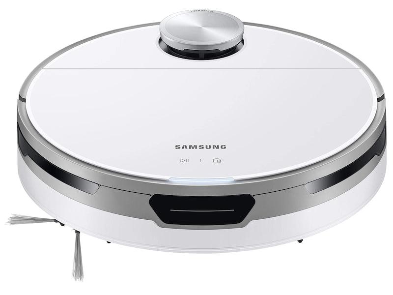 Samsung - Jet Bot+ Robot Vacuum with Clean Station - White