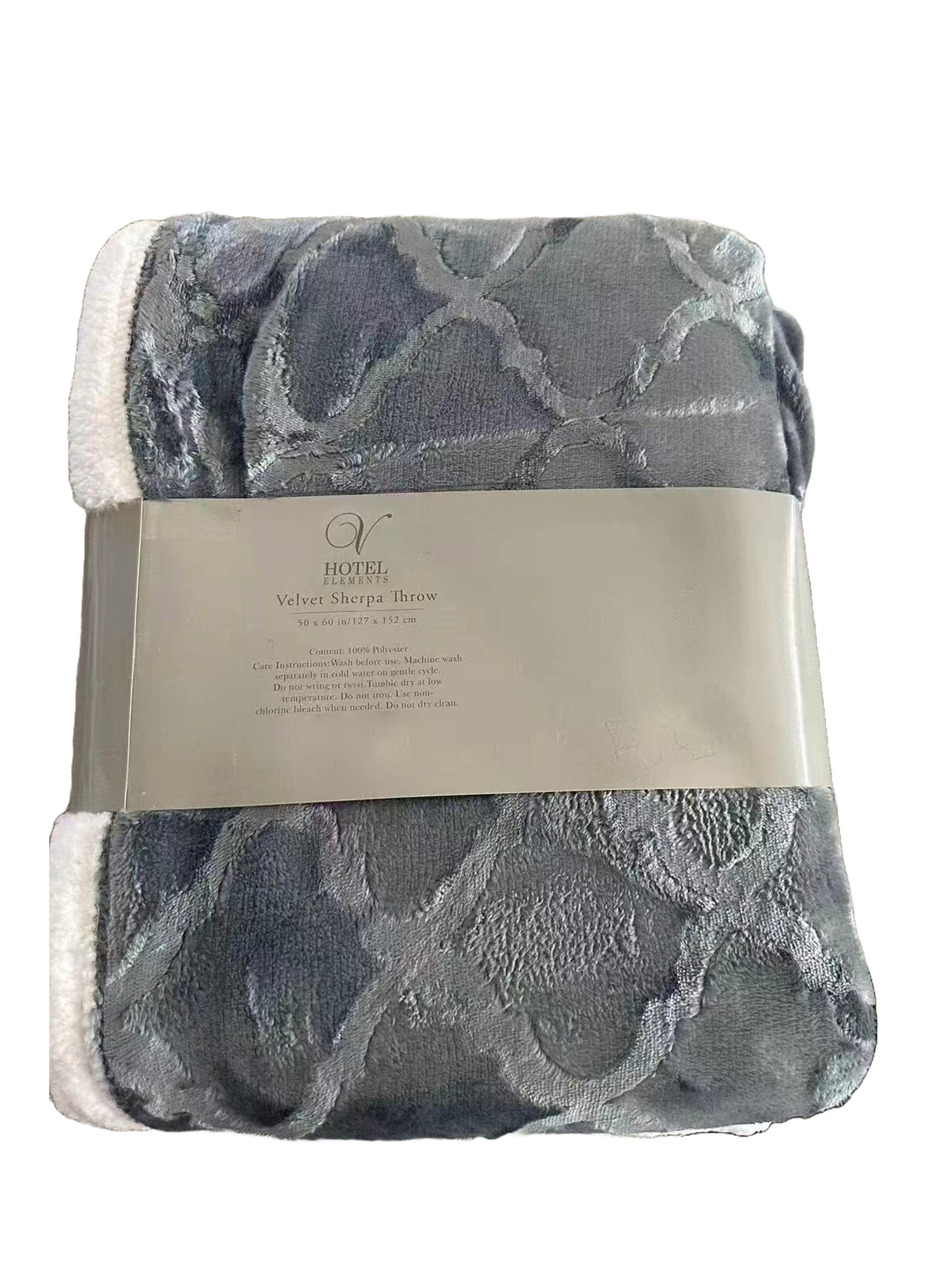 Velvet Sherpa Throw 50x60 ultra soft reversible blanket assorted colors