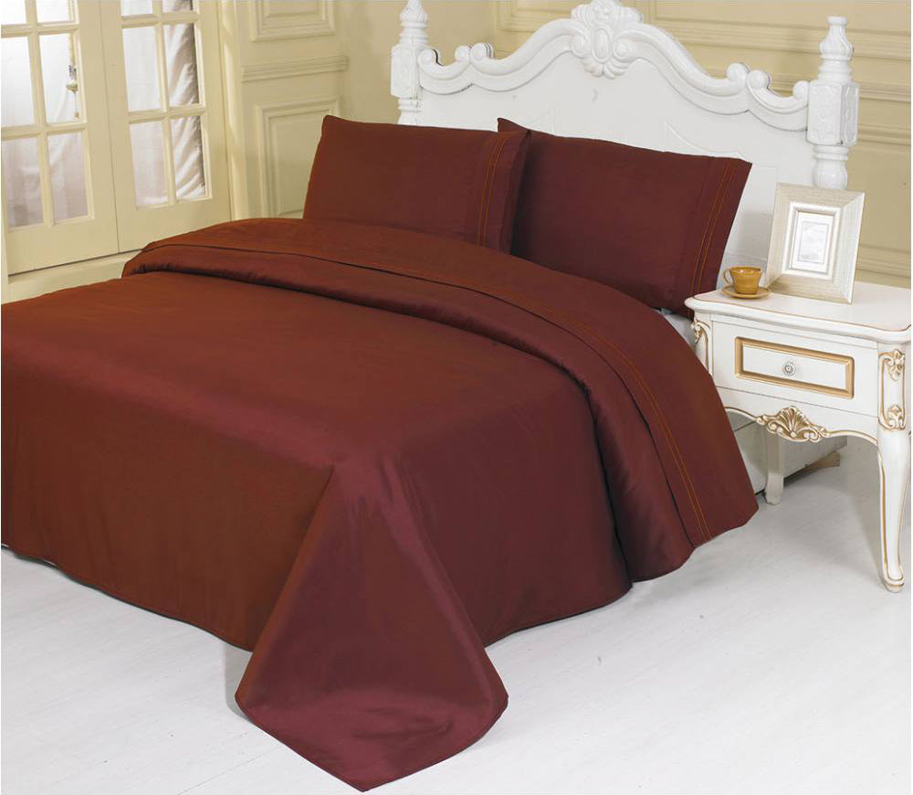 NYAH'S COLLECTION 4 PIECE BED SHEET 1800 SERIES – (ASSORTED CASE PACK 14 PIECE PER CASE)