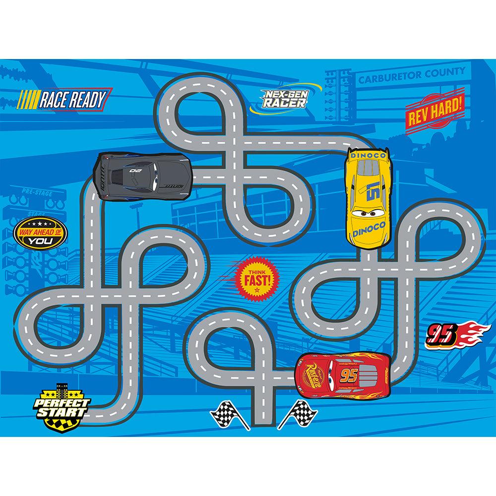 "Perfect Start" Cars 4x6 Disney Area Rugs - Dahdoul Online