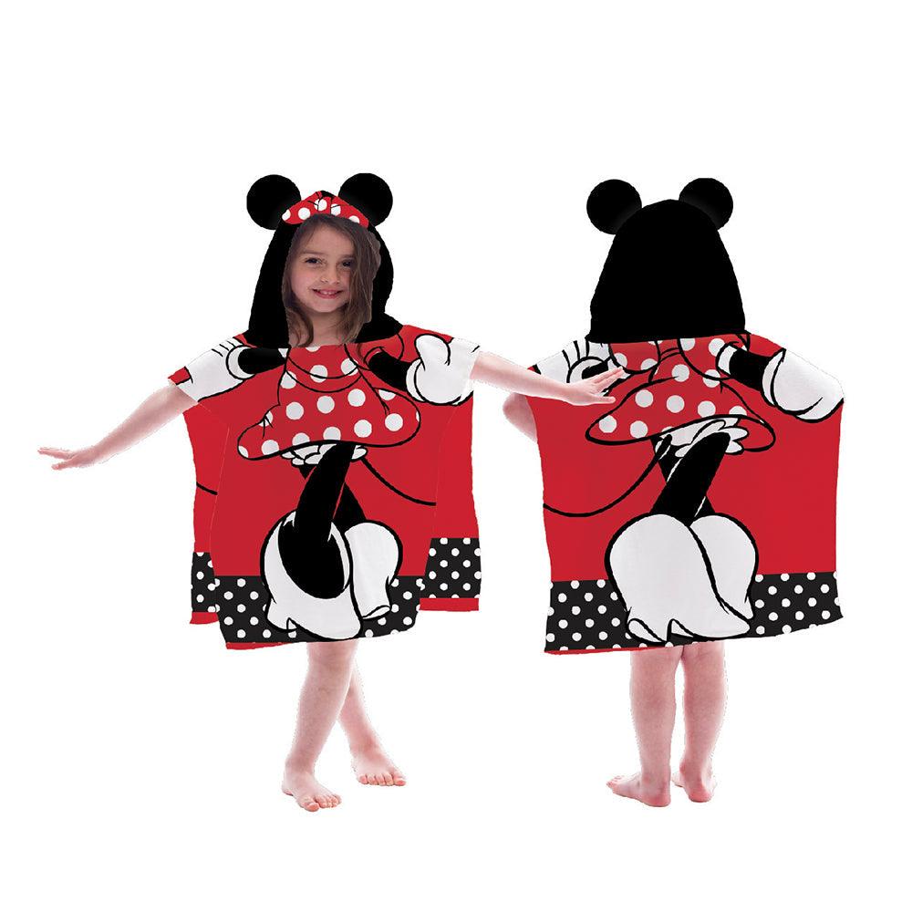 23.6"x47.2" Silk Touch Flannel Poncho-Minnie - Dahdoul Online