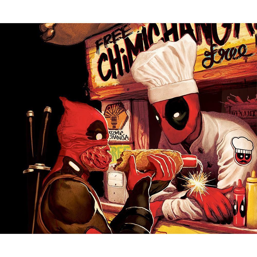 "Free Chimichanges" Deadpool 4x6 Marvel Area Rugs - Dahdoul Online
