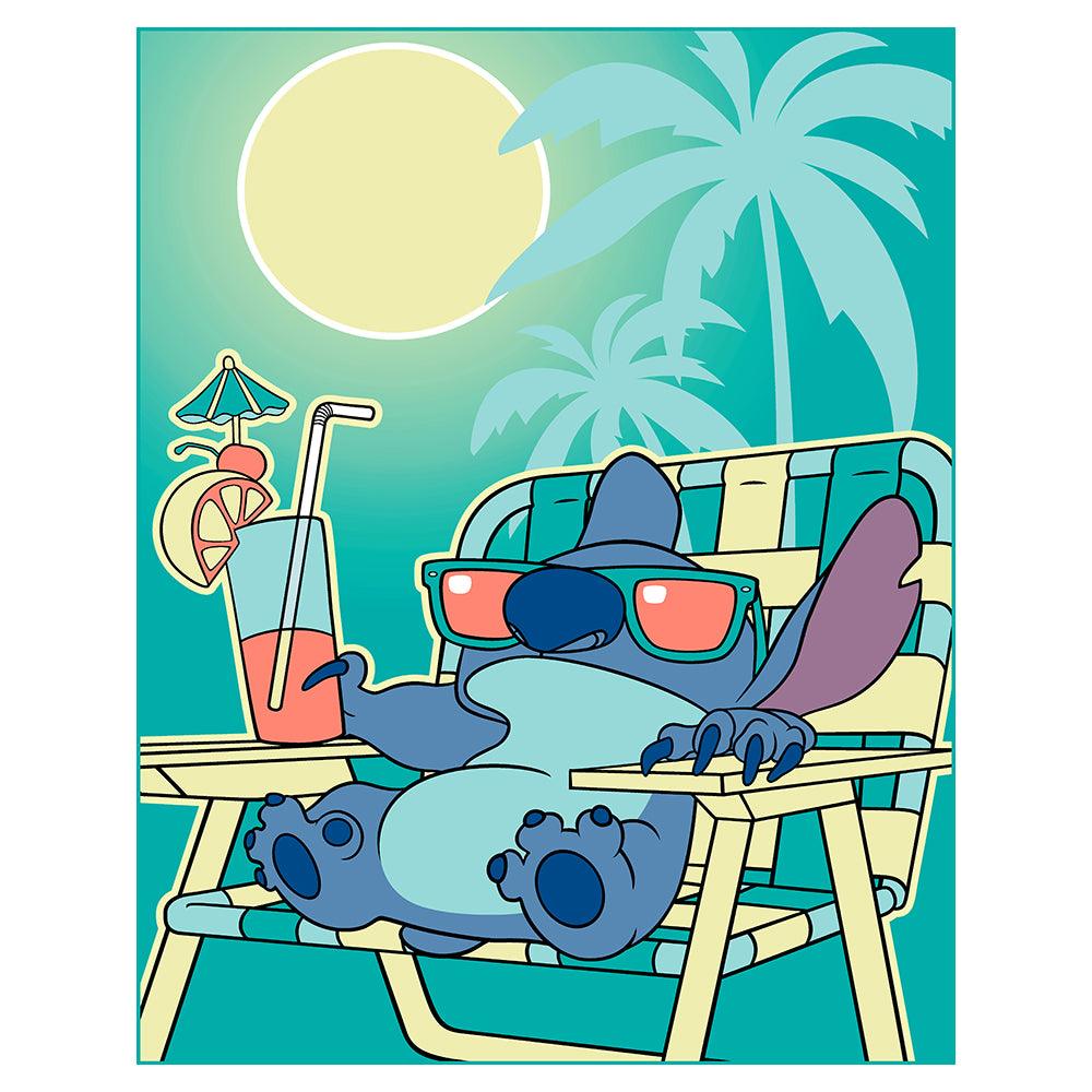 "Wacay Mode" Lilo&Stitch Twin Disney Rachelle Blanket - Dahdoul Online