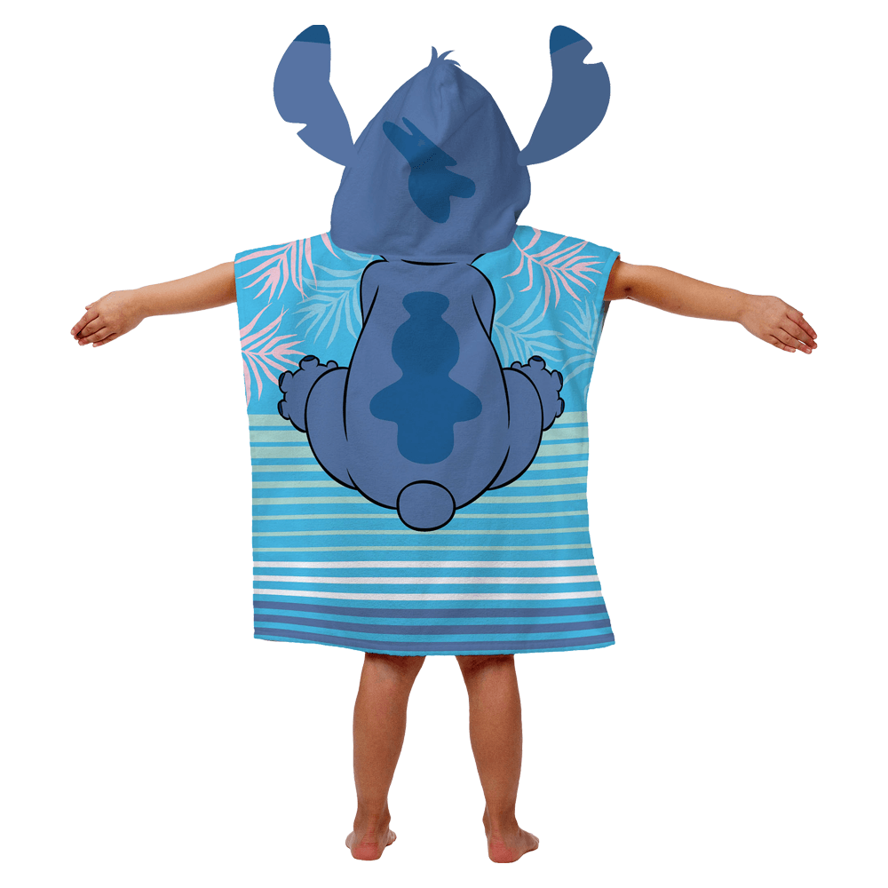 23.6" x 47.2" Hooded Poncho - Lilo & Stitch - Dahdoul Online