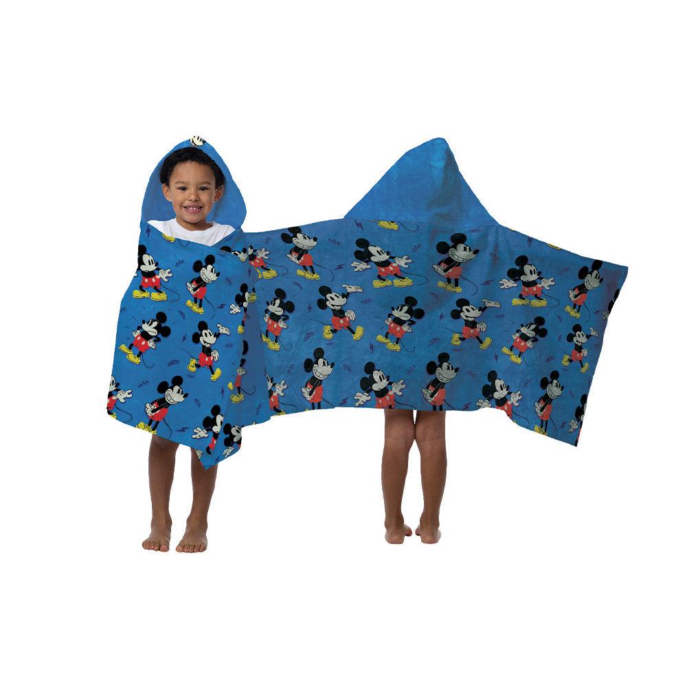 30"x50" Silk Touch Flannel Hooded Throws - Mickey - Dahdoul Online