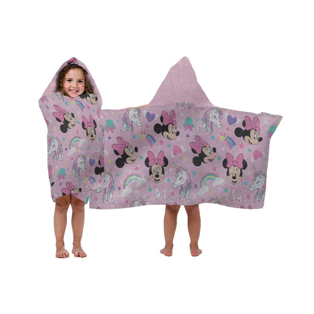 30"x50" Silk Touch Flannel Hooded Throws - Minnie - Dahdoul Online