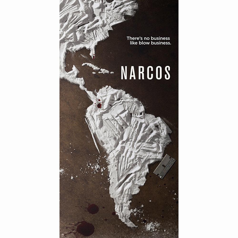 "Map" Narcos 27"x54" Netflix Beach Towel - Dahdoul Online