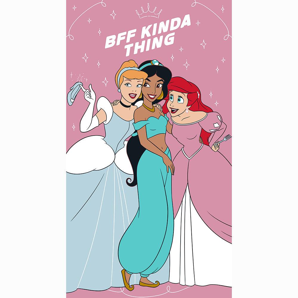 "BFF Kinda Thing" Princess 40"x72" Beach Towel - Dahdoul Online
