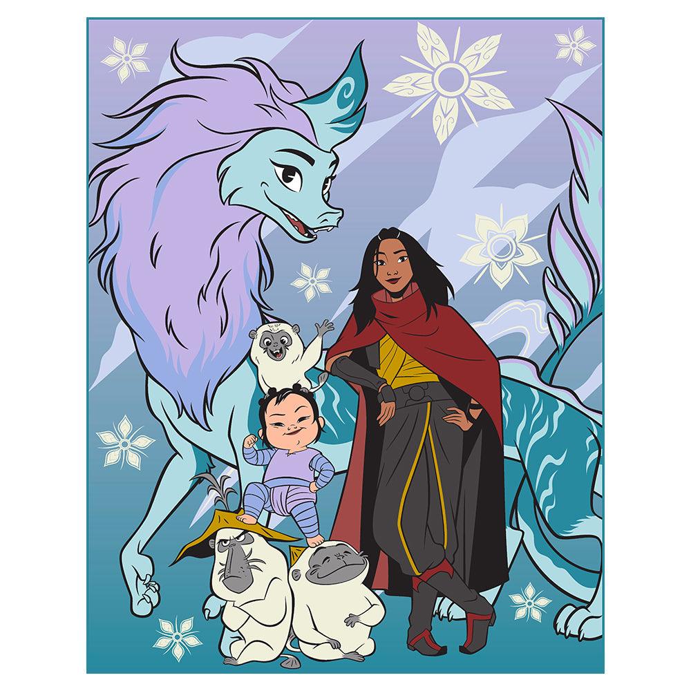 "Rayas Crew" Raya Twin Disney Rachelle Blanket - Dahdoul Online