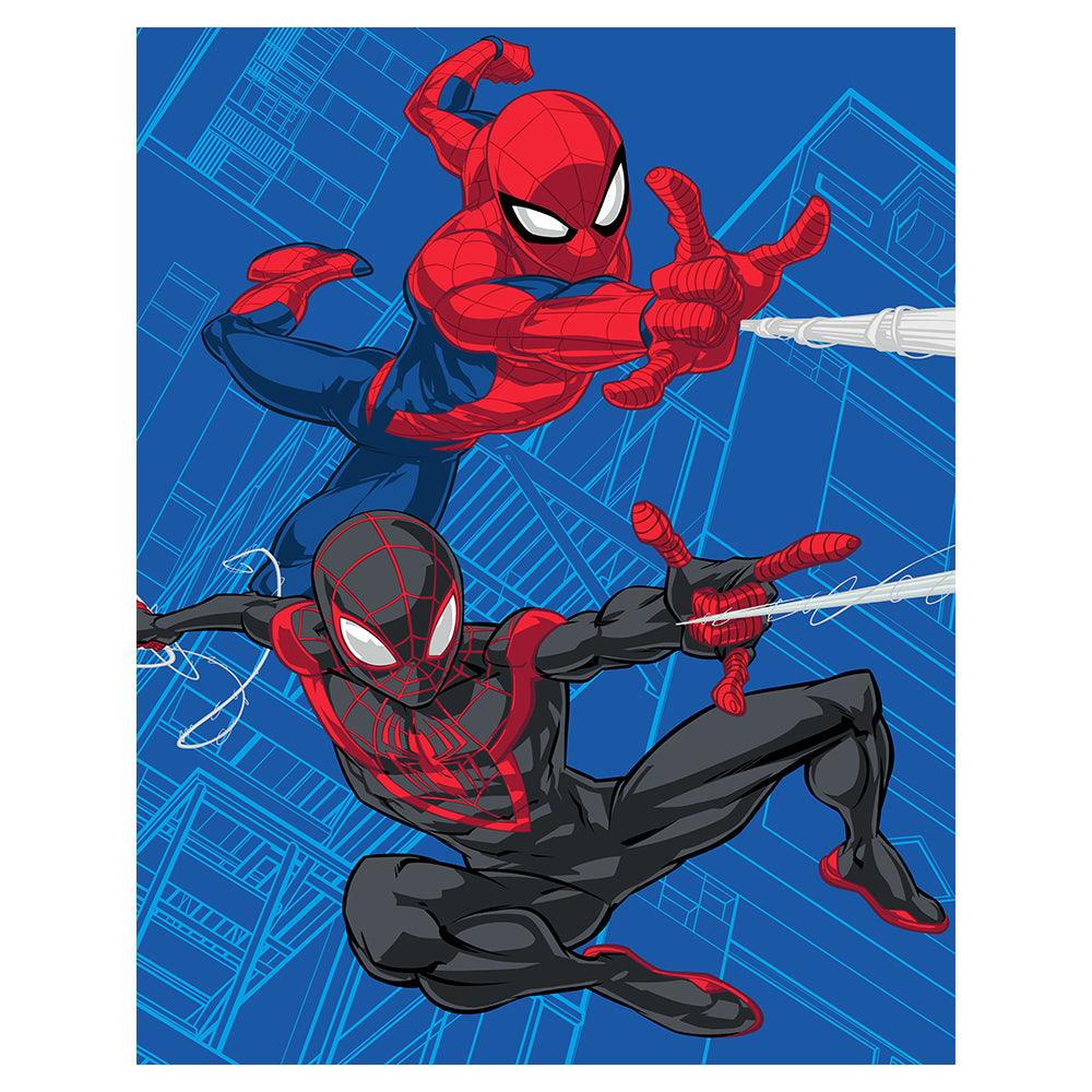"Team Up" Spiderman Twin Marvel Rachelle Blanket - Dahdoul Online