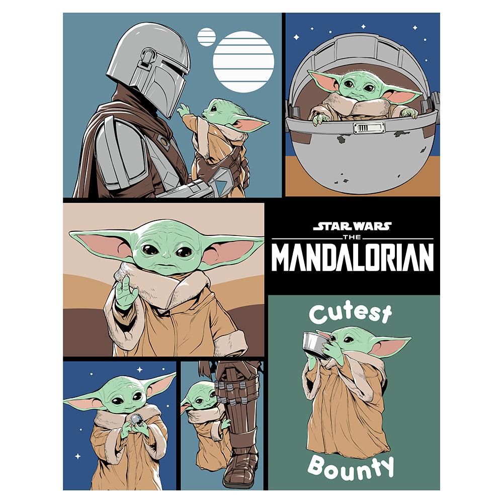 "Montage" Mandalorian Queen Star Wars Rachelle Blanket - Dahdoul Online
