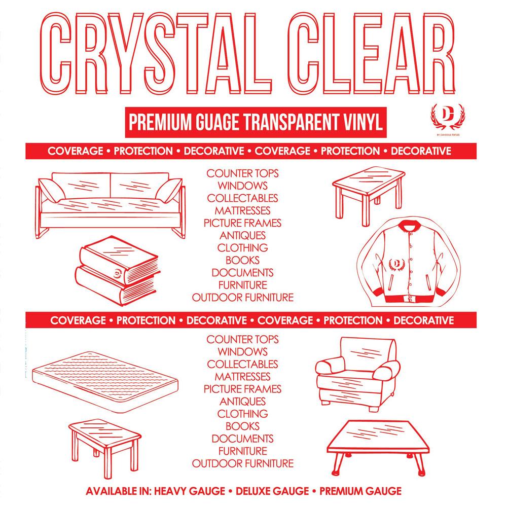Clear Plastic Tablecloth - Dahdoul Online