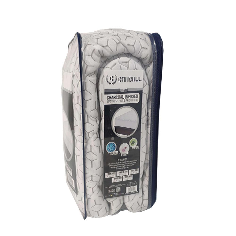 Charcoal Infused Mattress Pad & Protector - Dahdoul Online