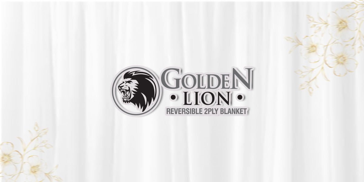 GOLDEN LION 2 PLY RACHELLE BLANKET