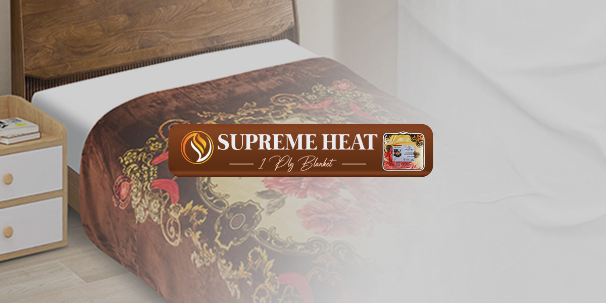 SUPREME HEAT 1 PLY REVERSIBLE BLANKET